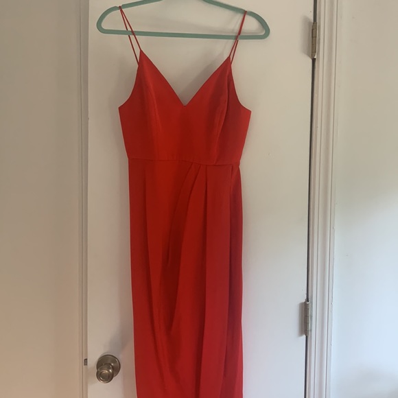 Shona Joy Draped Cocktail Dress - Picture 2 of 3